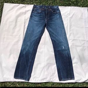 levi’s vintage clothing 501xx big E denim